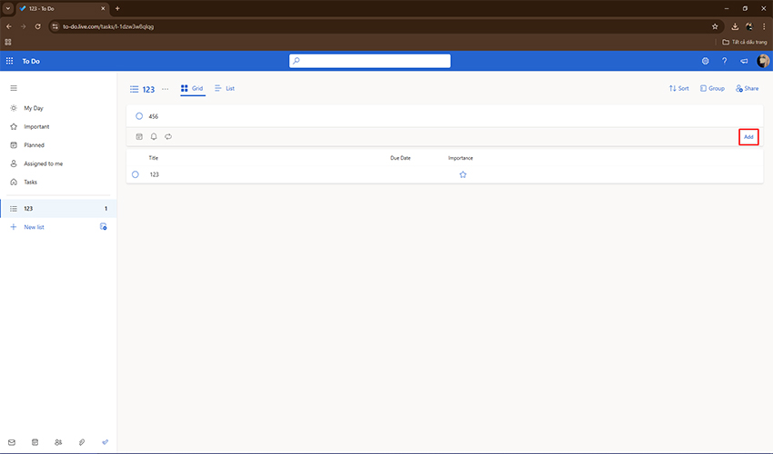 microsoft to do là gì