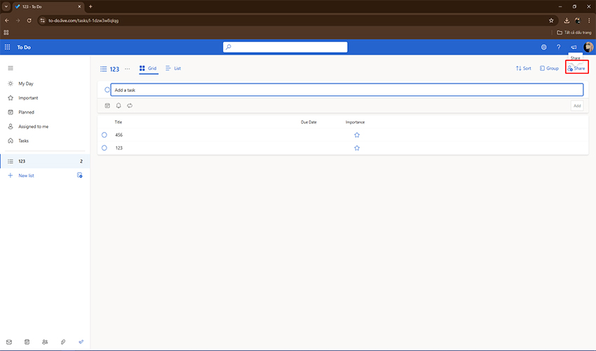 microsoft to do là gì