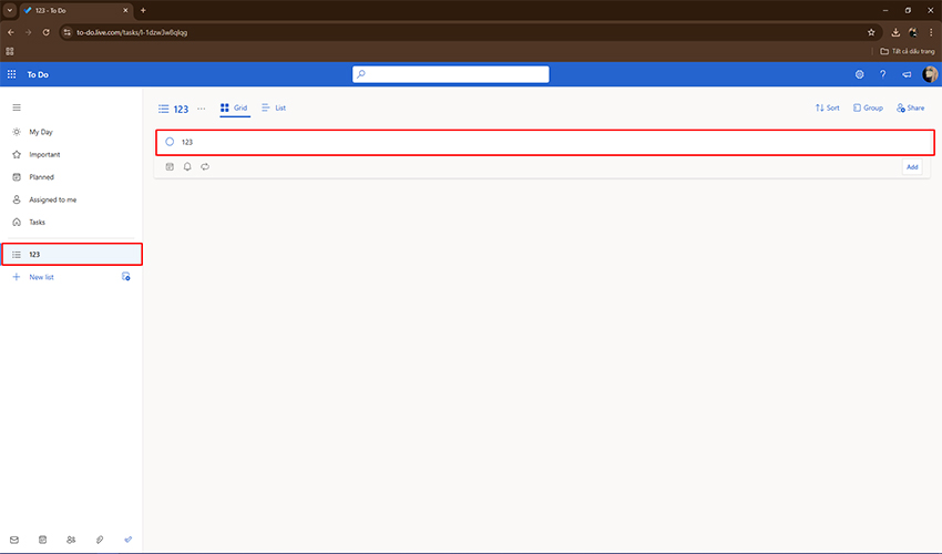 microsoft to do là gì