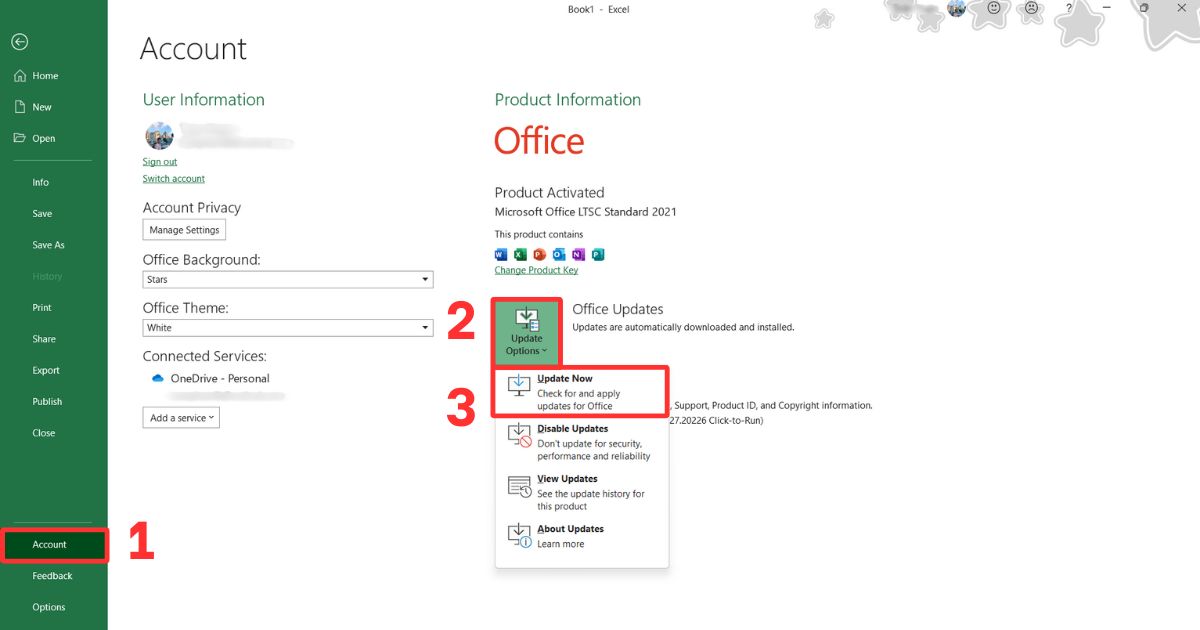 Outlook không nhận được mail mới