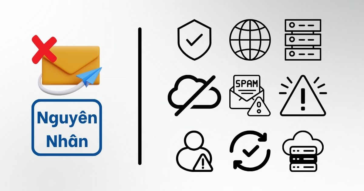 Outlook không nhận được mail mới