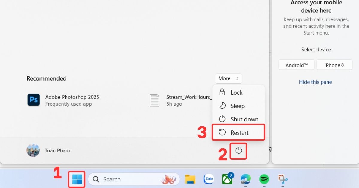 Outlook không nhận được mail mới