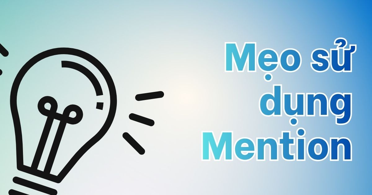 Bật tính năng mention trong Outlook