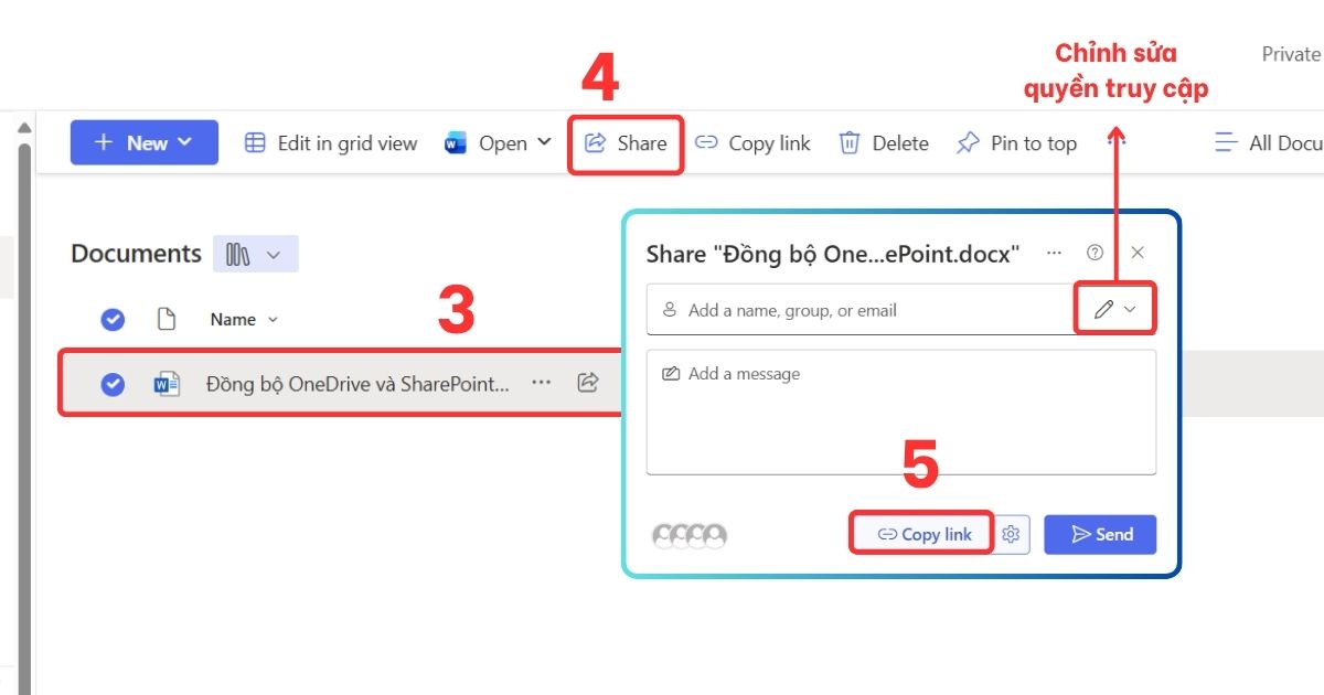 cách gửi file dung lượng lớn trong outlook