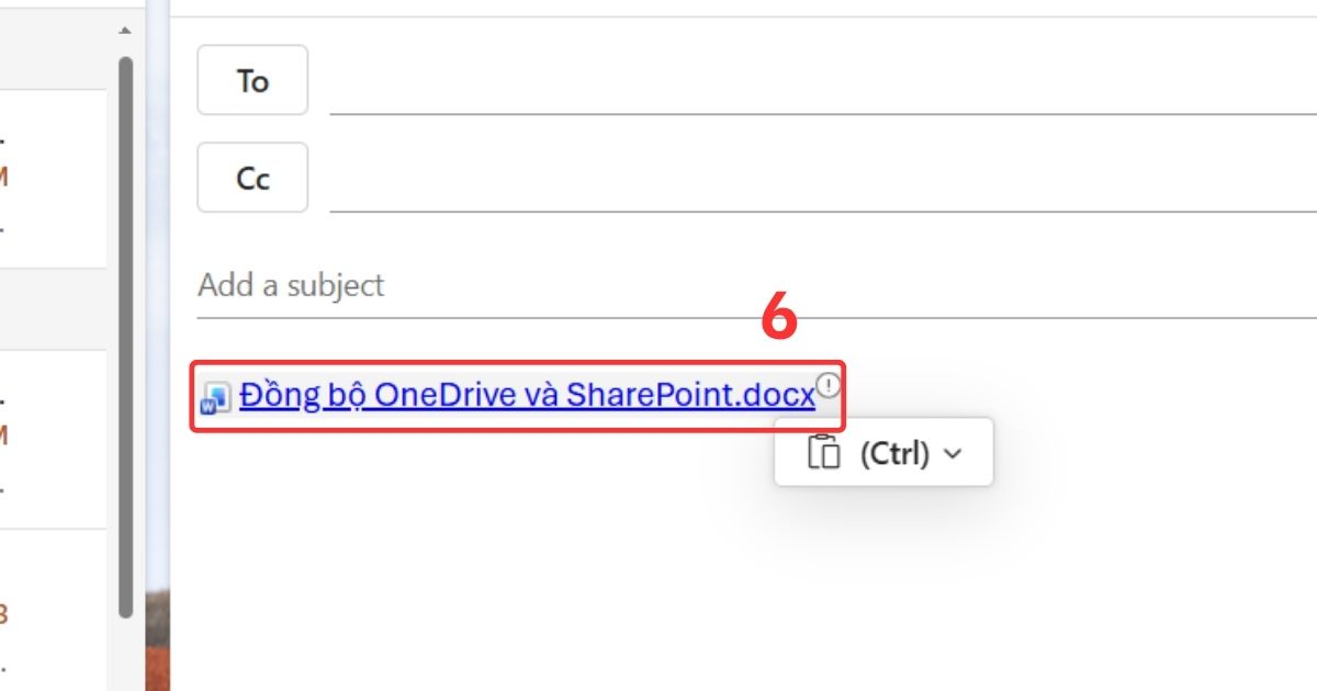 cách gửi file dung lượng lớn trong outlook