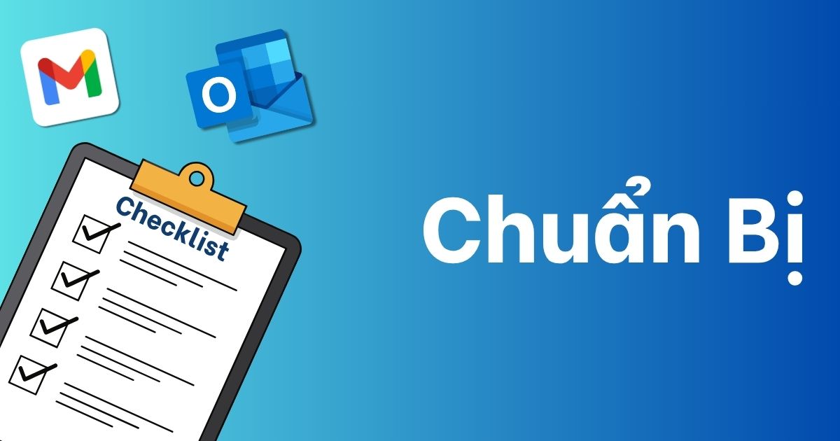 Chuyển Gmail sang Outlook