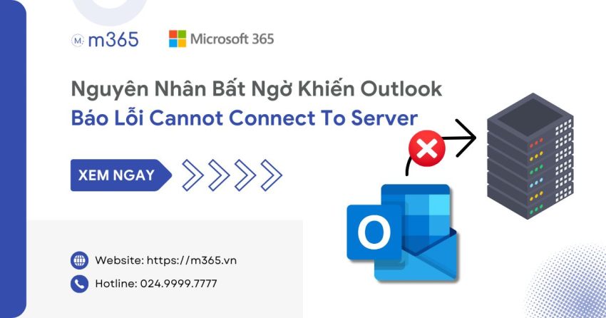 Lỗi Cannot Connect To Server