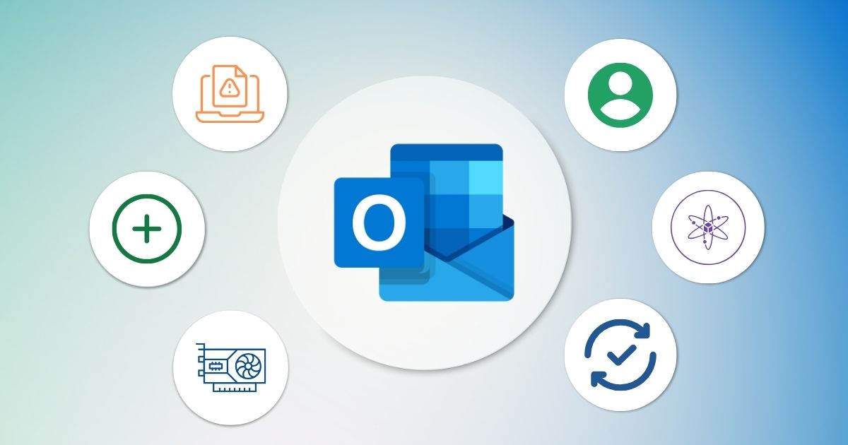 Lỗi không mở được Outlook