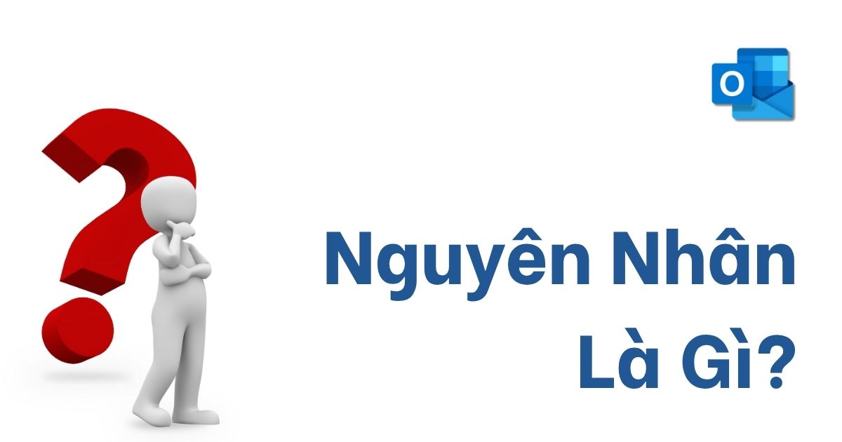 Outlook bị chấm than vàng