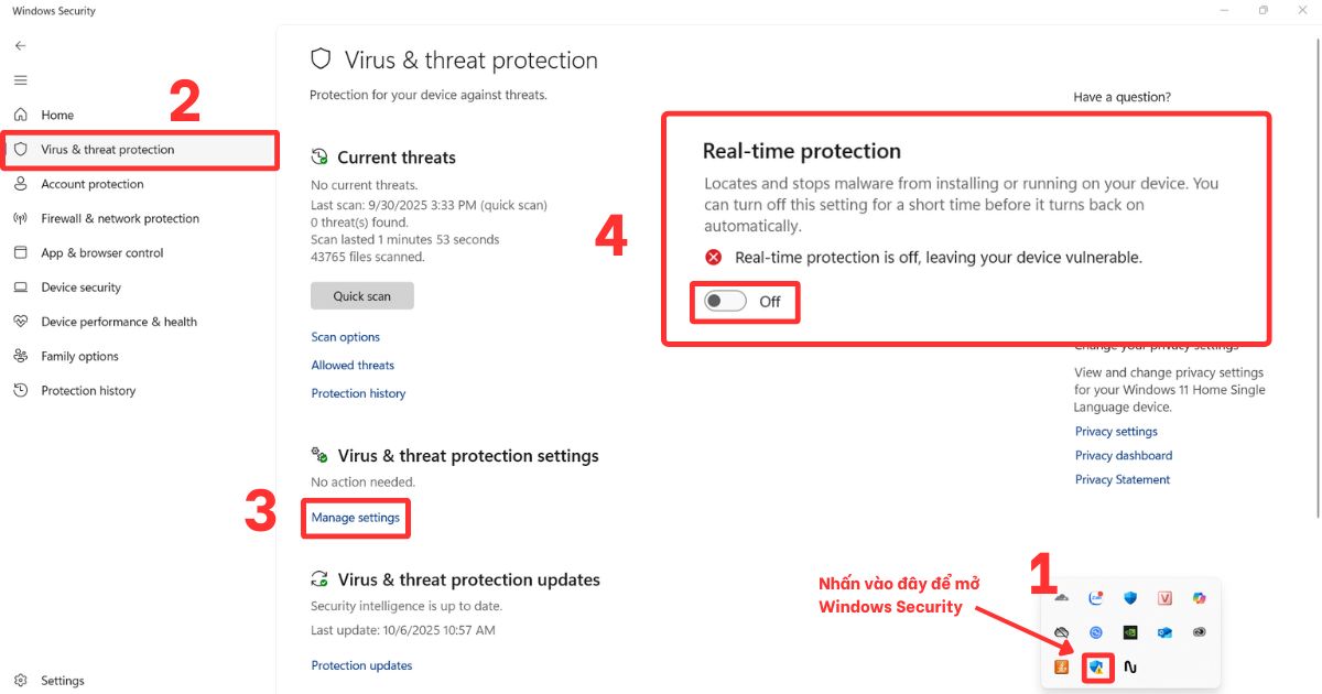 Outlook bị chấm than vàng