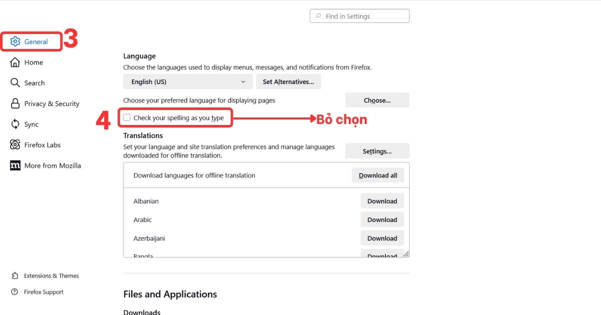 tắt kiểm tra chính tả trong Outlook Web