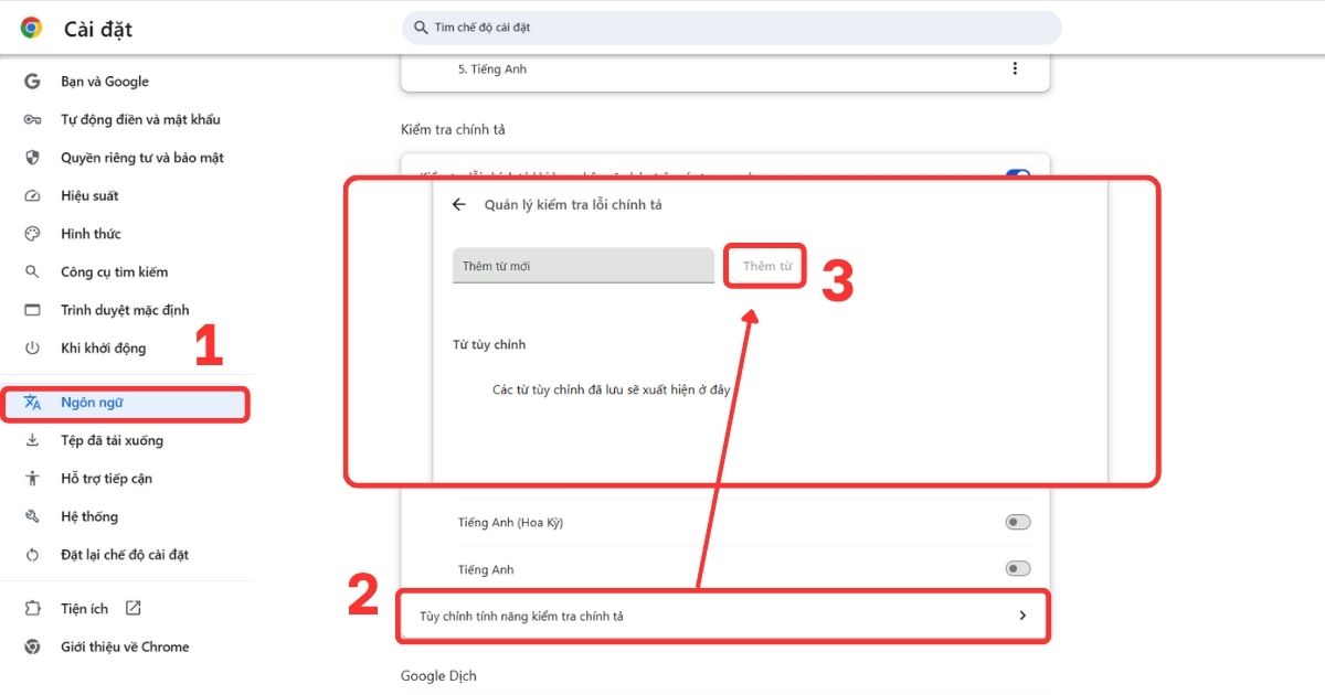 tắt kiểm tra chính tả trong Outlook Web