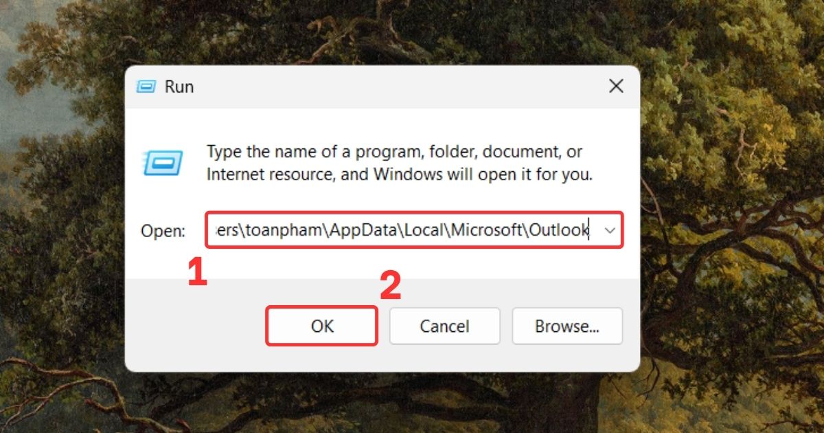Outlook cannot log on verify you are connected