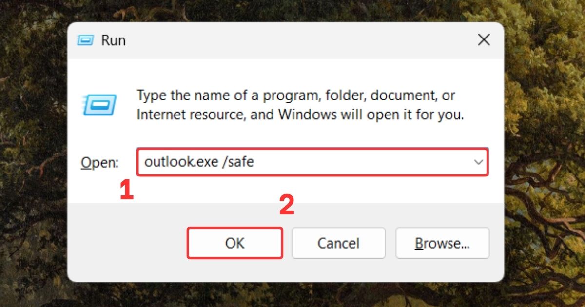 Outlook cannot log on verify you are connected