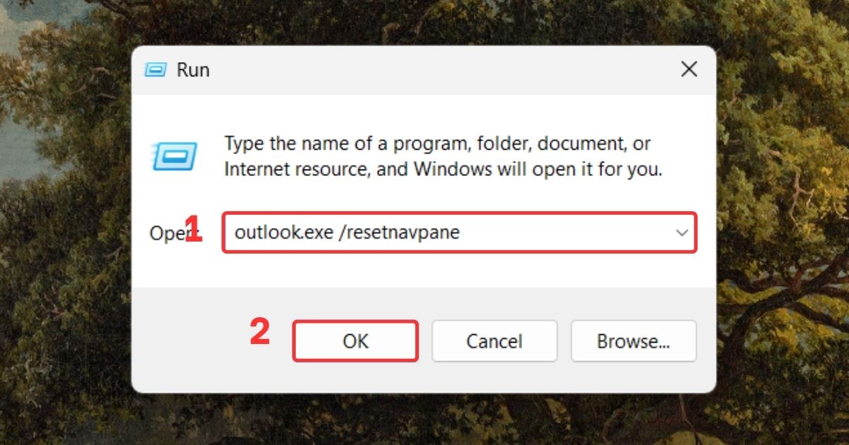 Outlook cannot log on verify you are connected