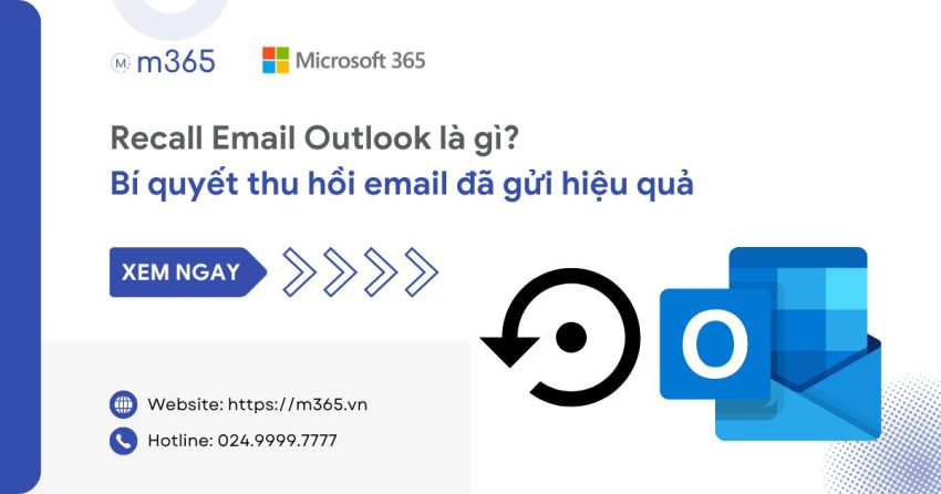 Recall Email Outlook là gì