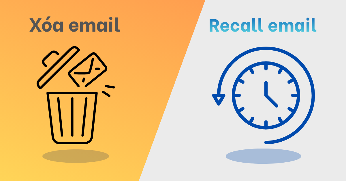 Xóa email Outlook đã gửi