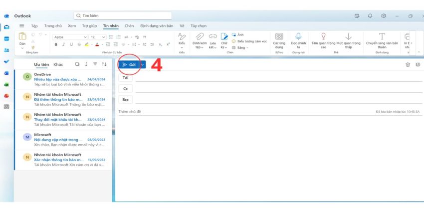 BBC trong outlook là gì