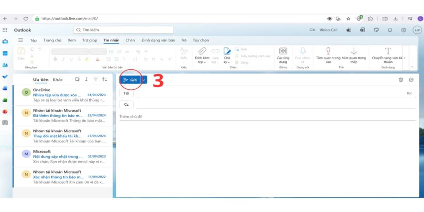 CC trong Outlook là gì