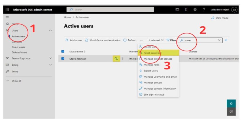 Cách đổi mật khẩu outlook