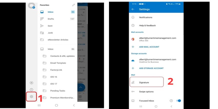 Cách tạo chữ ký trên Outlook 