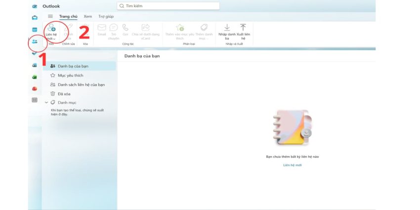 Cách tạo group email trong outlook
