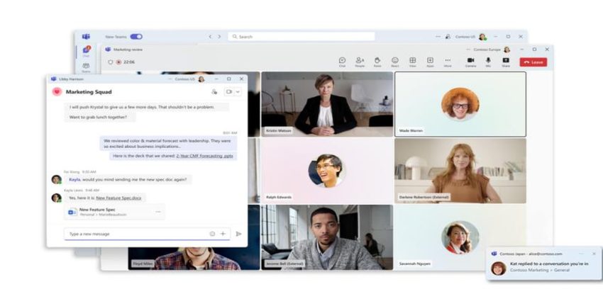 Microsoft Teams và Google Meet