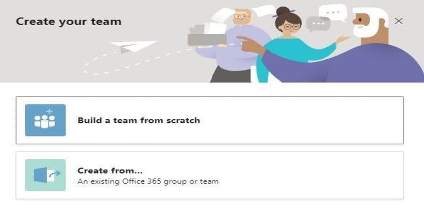 Tạo nhóm trong Teams