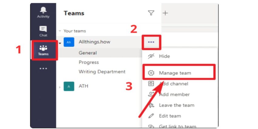 Tạo nhóm trong Teams