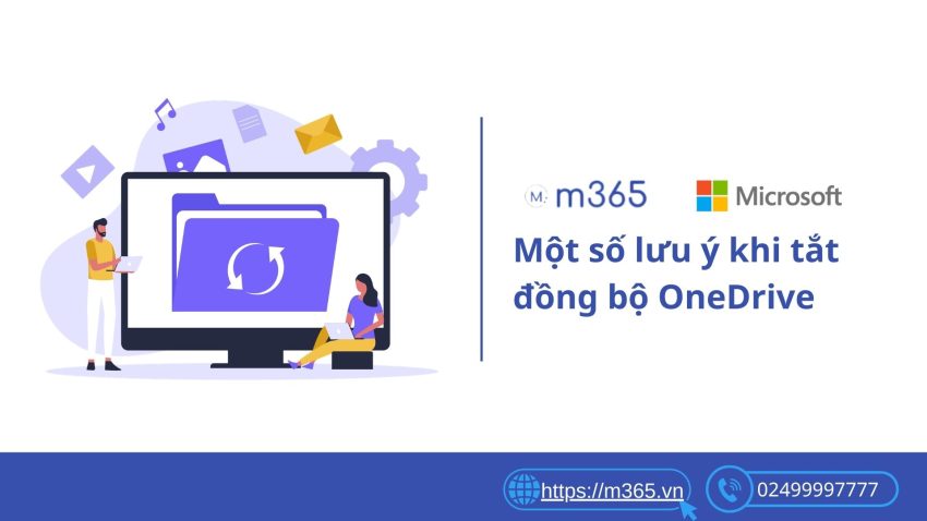Một số lưu ý khi tắt đồng bộ OneDrive