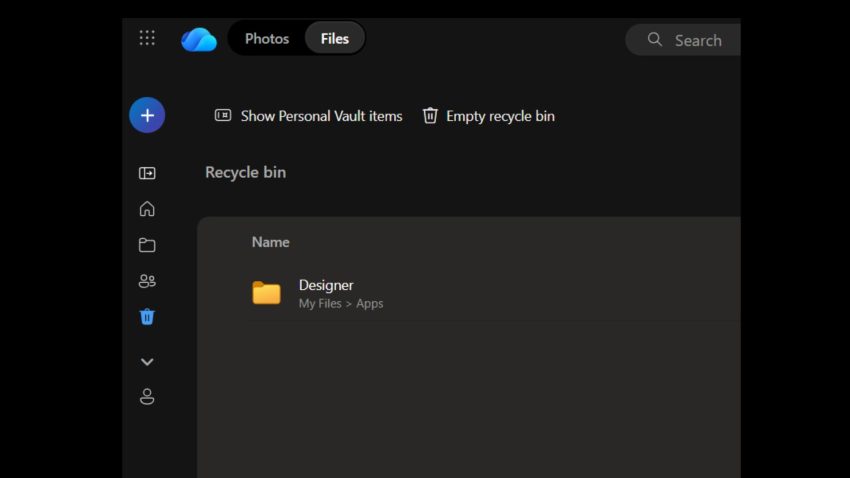 Cách khôi phục dữ liệu đã xóa trên OneDrive bằng Recycle Bin