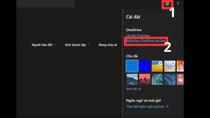 Cách khôi phục dữ liệu đã xóa trên OneDrive bằng tính năng Restore your OneDrive