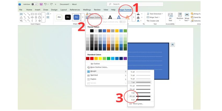 Cách làm nhãn vở trên word