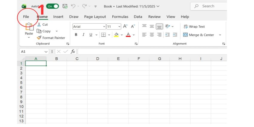 Cách lưu file Excel vào OneDrive