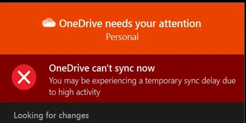 Không thể đăng nhập vào OneDrive