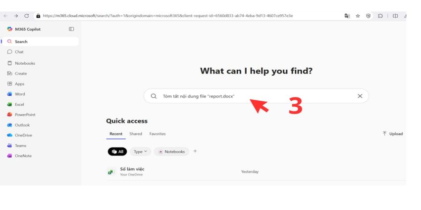 Sử dụng Copilot trong OneDrive
