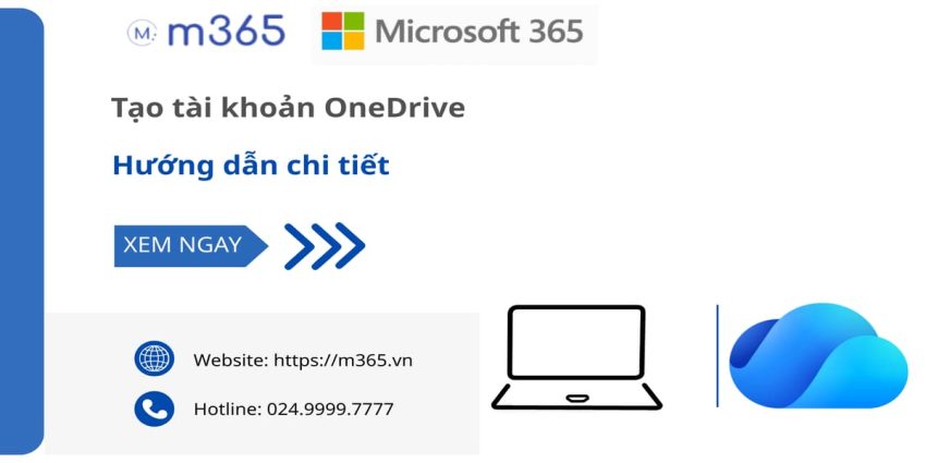 Tạo tài khoản onedrive