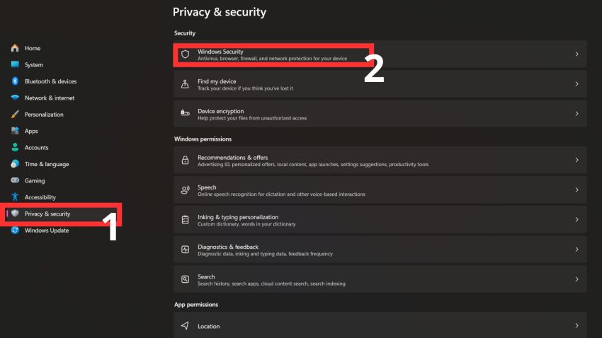 Vô hiệu hóa Controlled Folder Access