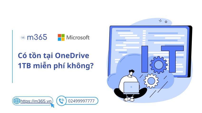  OneDrive 1TB miễn phí 