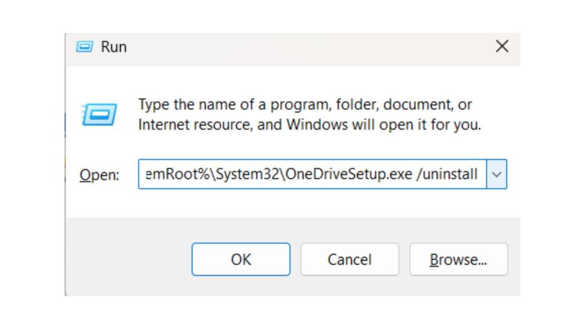Cách 3: Gỡ OneDrive bằng Command Prompt (nâng cao)