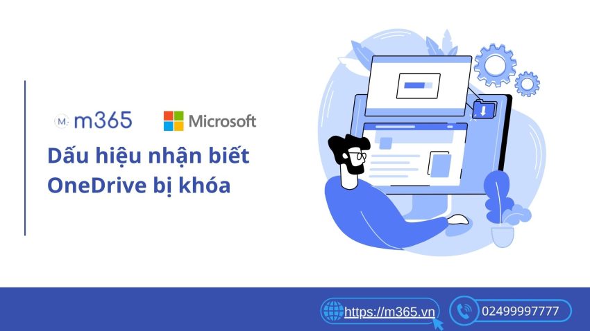 Dấu hiệu nhận biết tài khoản OneDrive bị khóa