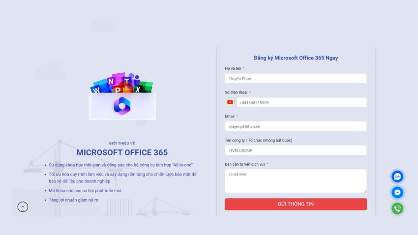 Hướng dẫn đăng ký tài khoản OneDrive bản quyền