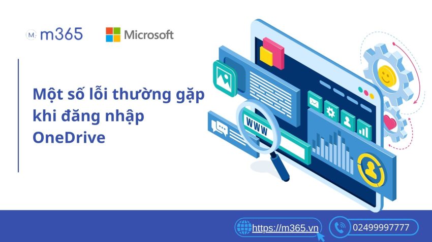 Một số lỗi thường gặp khi đăng nhập OneDrive