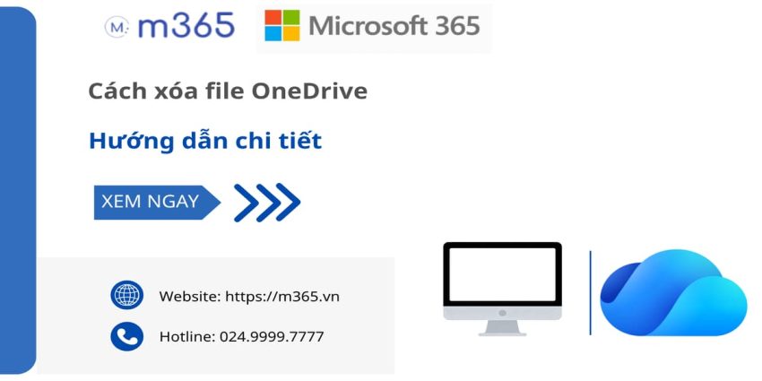 Cách xóa file OneDrive