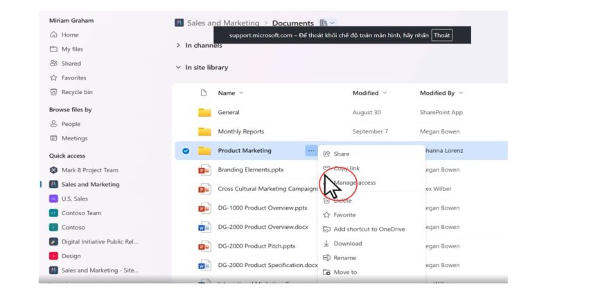 Lỗi đồng bộ OneDrive