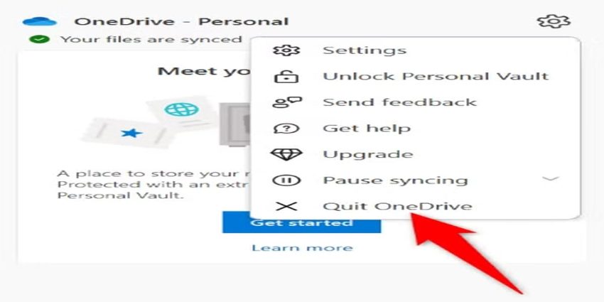Lỗi đồng bộ OneDrive