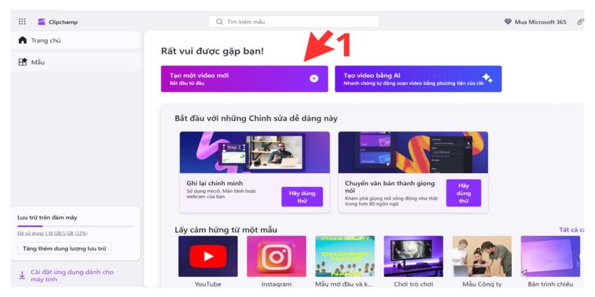 Microsoft Clipchamp là gì