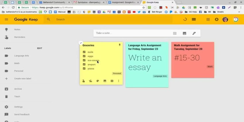 OneNote vs Google Keep