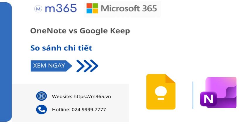 OneNote vs Google Keep