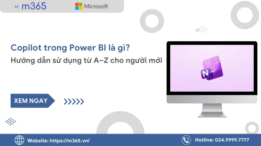 Thumbnail Copilot trong Power BI